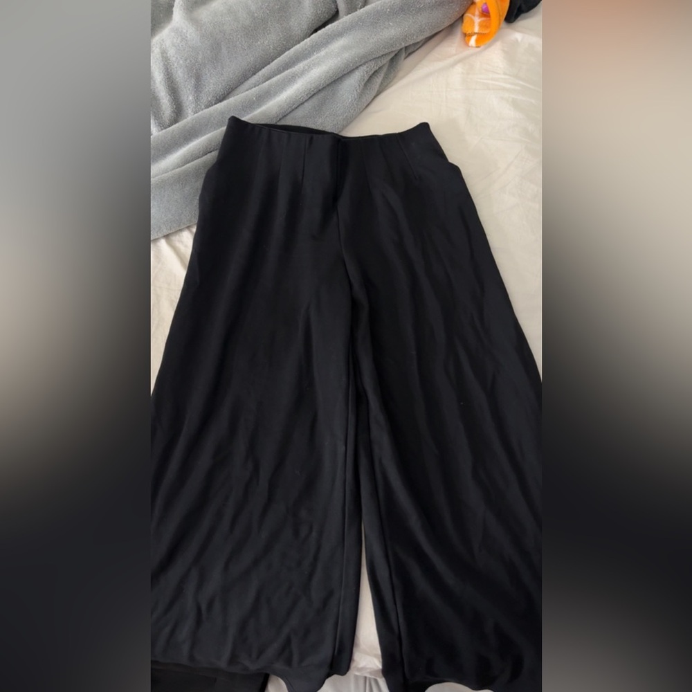 Wide Leg Black Women's Pants - Classic Comfort